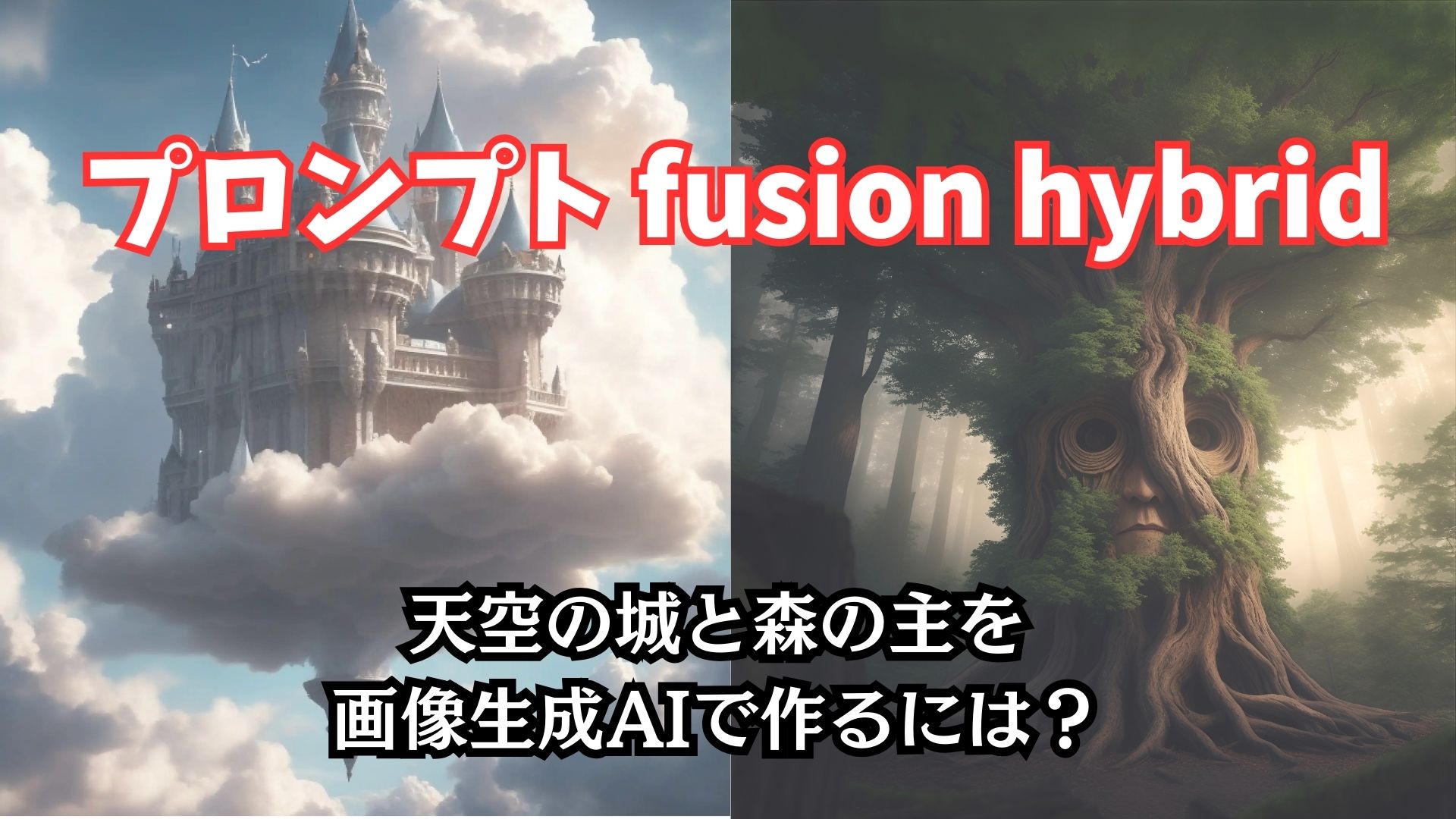 プロンプト　fusion hybrid